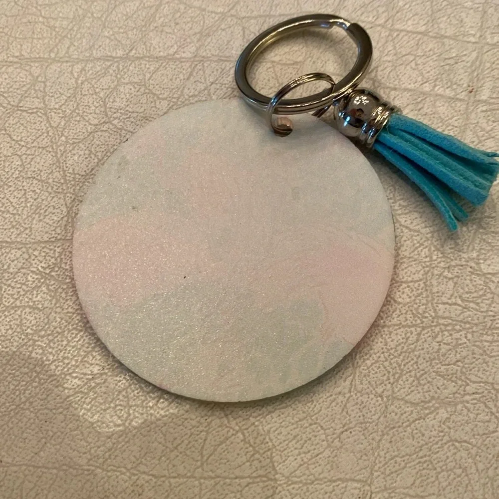Flamingo keychain / bag charm